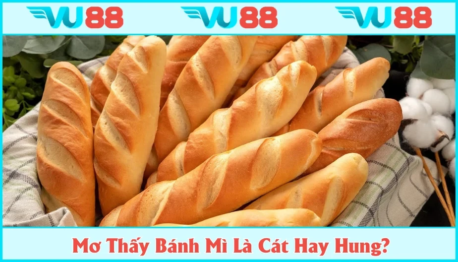 VU88 Mơ Thấy Bánh Mì Là Cát Hay Hung? Soi Cầu Lô Đề Cực Phẩm
